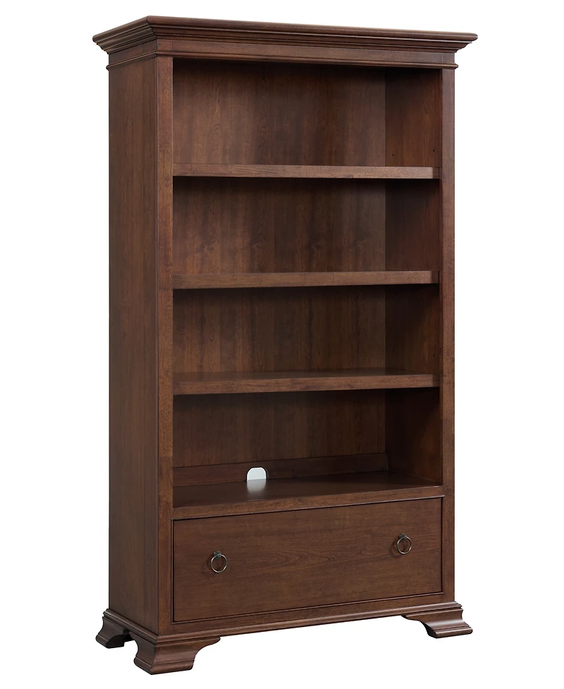Nelman 72" Wood Bookcase