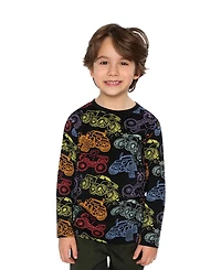 Deux par Toddler Boy Cotton Long Sleeve T-Shirt