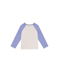 Deux par Deux Toddler Girl Raglan Cotton T-Shirt