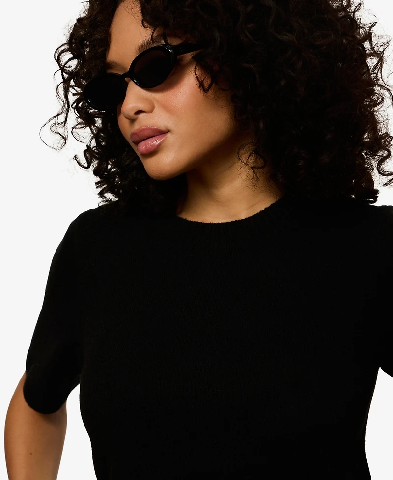 Sanctuary Petite Perfect Short-Sleeve Sweater T-Shirt
