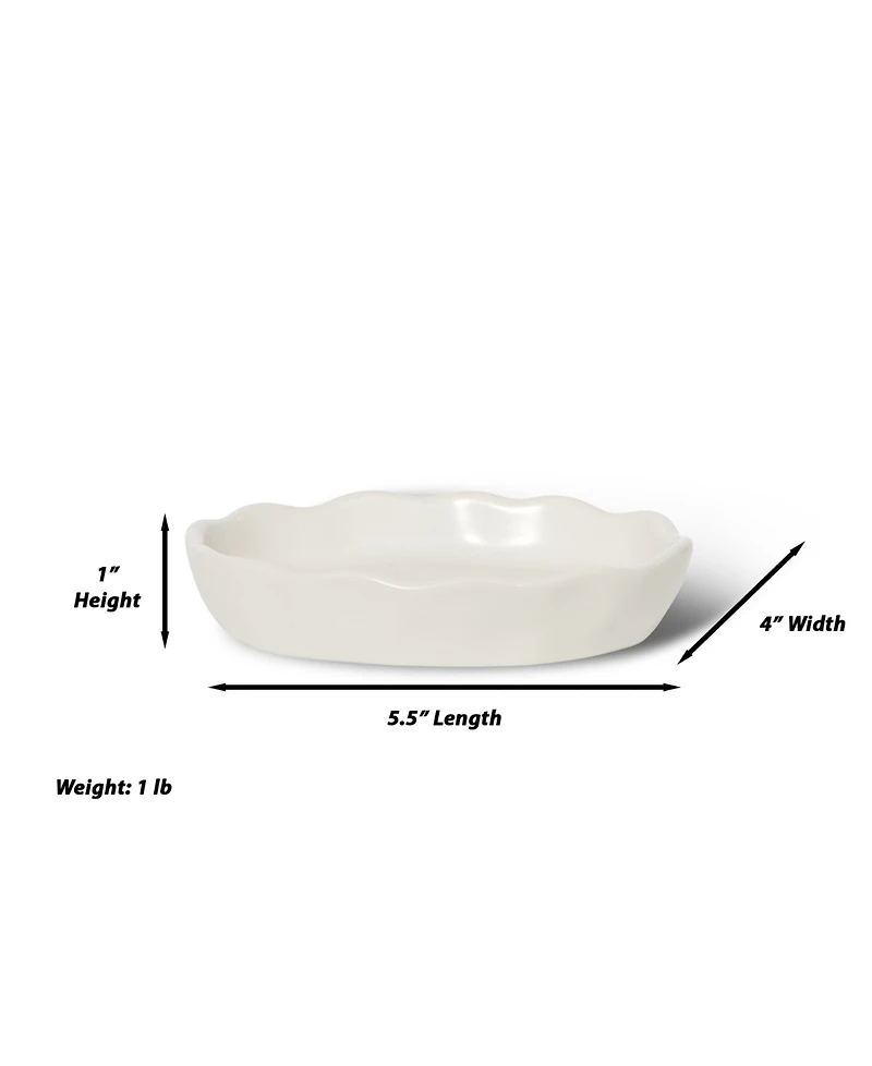 Roselli Trading Company French Impressions 4" Soap Dish