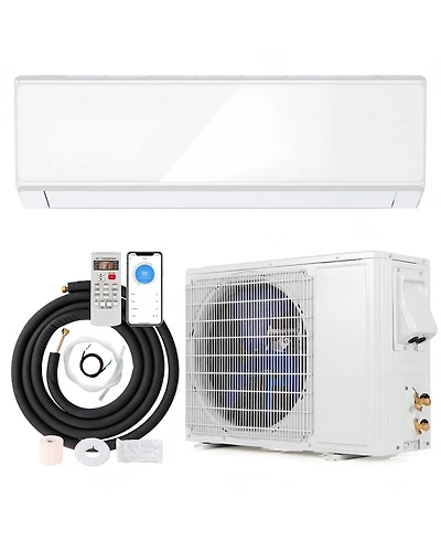 Sugift 12000 Btu 22 SEER2 Wi-Fi Enabled Mini Split Air Conditioner and Heat Pump