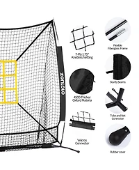 Aoligeijs 6x6ft Baseball Field Training Equipment