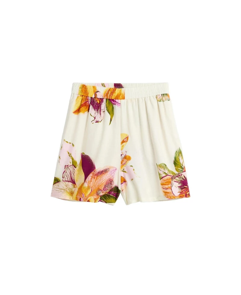 Desigual Women's Printed Flower Shorts