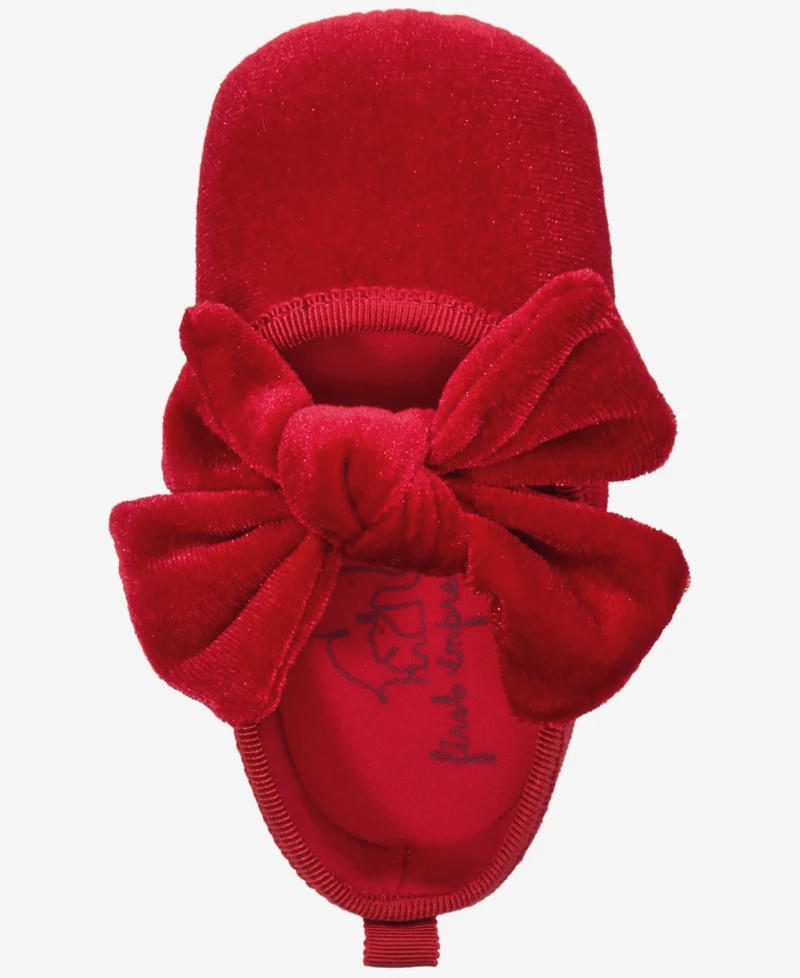 First Impressions Baby Girls' Velvet Soft Ballet Flats, Macy's Exclusive