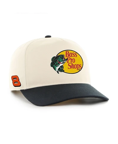 '47 Brand Men's Natural/Black Dale Earnhardt Jr. Sponsor Number Hitch Adjustable Hat