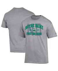 Champion Men's Heather Gray Notre Dame Fighting Irish Varsity T-Shirt