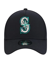 New Era Big Boys and Girls Navy Seattle Mariners 9FORTY A-Frame Adjustable Hat