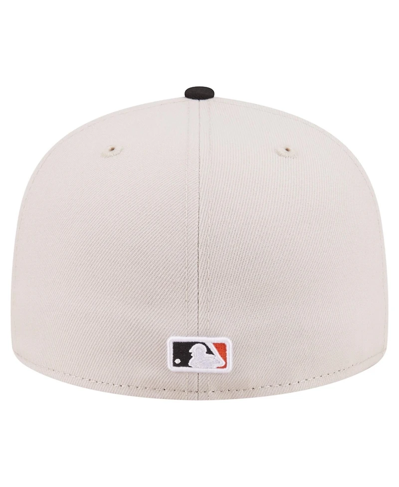 New Era Men's Khaki San Francisco Giants City Icon 59FIFTY Fitted Hat
