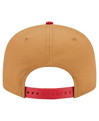 New Era Men's Khaki/Red Los Angeles Angels Ice Cream 9FIFTY Snapback Hat