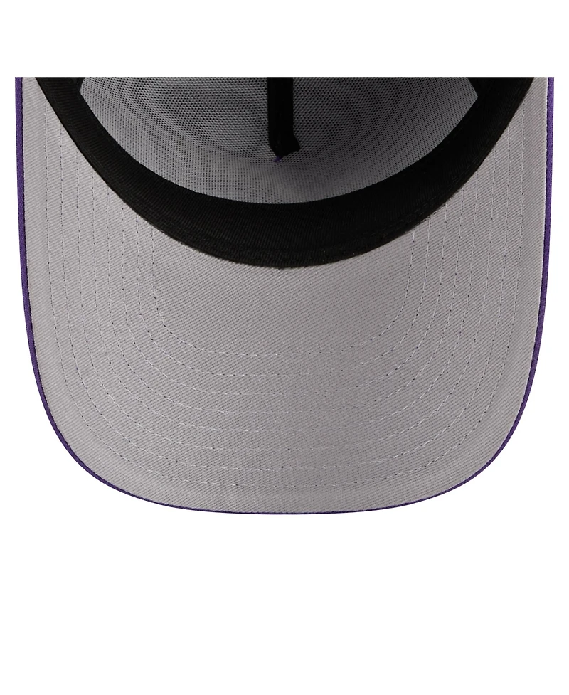 New Era Big Boys and Girls Purple Utah Jazz 9FORTY A-Frame Adjustable Hat