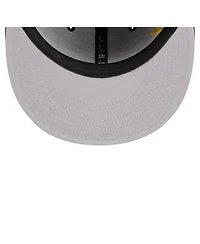 New Era Men's Black Los Angeles Lakers Team Collage 59FIFTY Fitted Hat