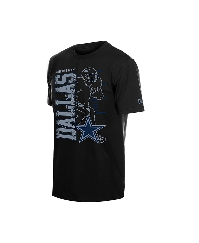 New Era Men's Black Dallas Cowboys Training Camp T-Shirt