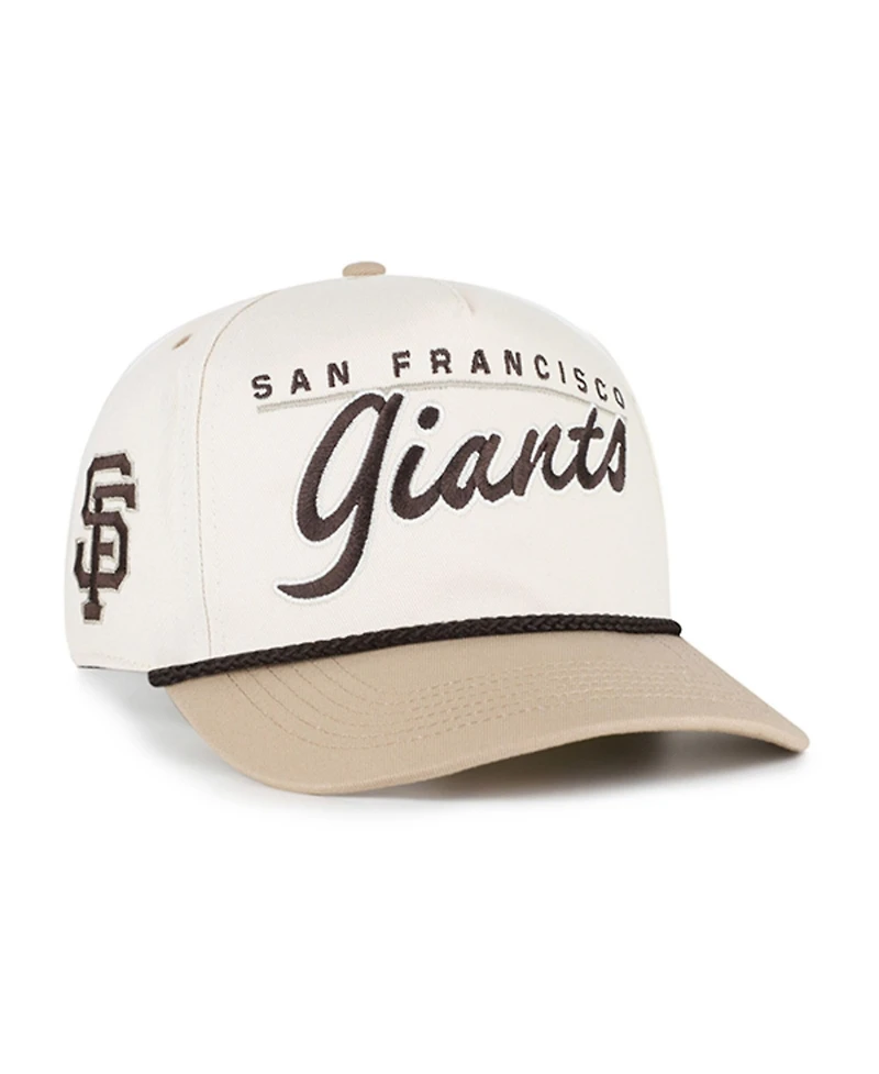 '47 Brand Men's Natural/Tan San Francisco Giants Neutral Terrain Hitch Rope Adjustable Hat