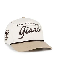 '47 Brand Men's Natural/Tan San Francisco Giants Neutral Terrain Hitch Rope Adjustable Hat
