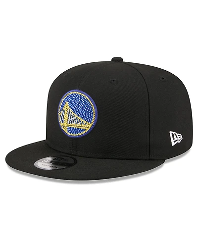 New Era Men's Black Golden State Warriors 2026 Nba Draft Crystal 9FIFTY Snapback Hat