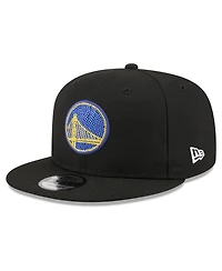 New Era Men's Black Golden State Warriors 2026 Nba Draft Crystal 9FIFTY Snapback Hat