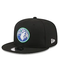 New Era Men's Black Minnesota Timberwolves 2026 Nba Draft Crystal 9FIFTY Snapback Hat