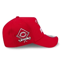 New Era Men's Red Cincinnati Reds Looney Tunes A-Frame 9FORTY Adjustable Hat