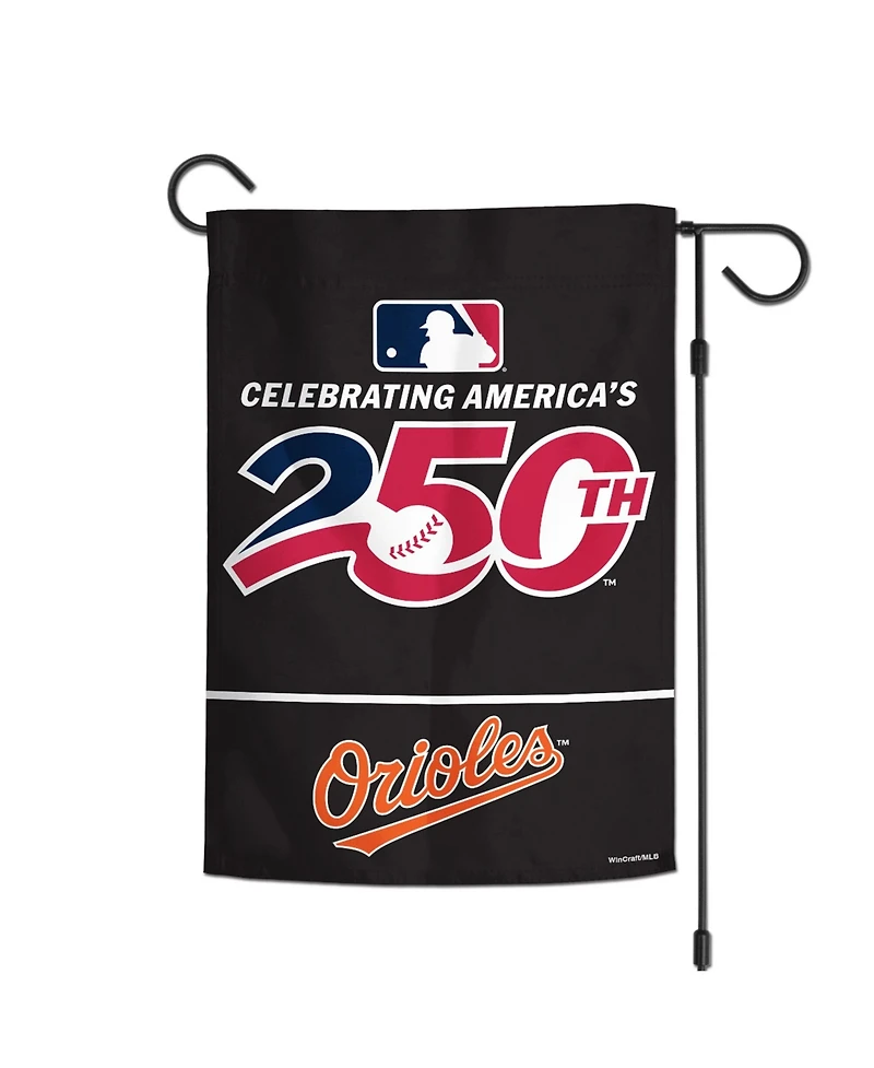 Wincraft Baltimore Orioles 12" x 18" Double-Sided America 250 Garden Flag