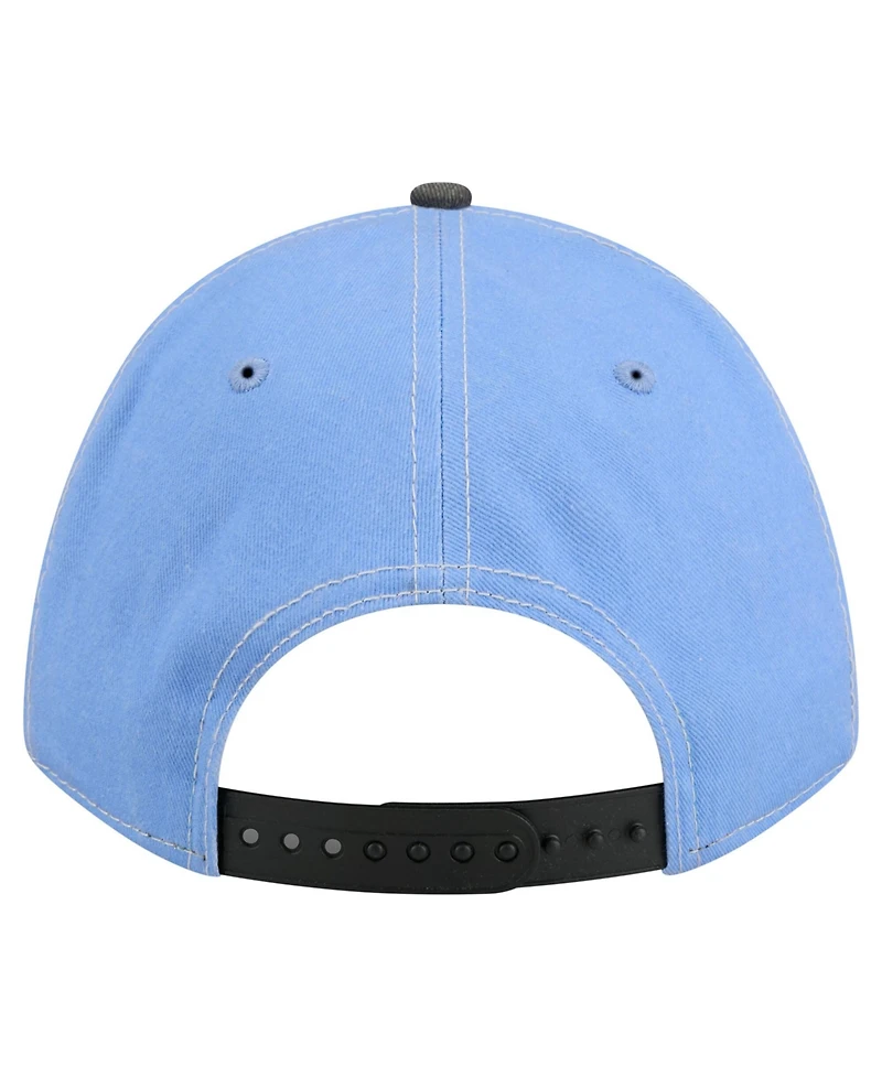 New Era Men's Light Blue Minnesota United Fc Jersey Hook 9FORTY Adjustable Hat