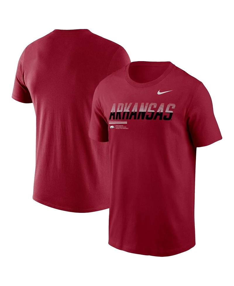 Nike Men's Cardinal Arkansas Razorbacks 2026 Sideline Wordmark Legend Dri-fit T-Shirt