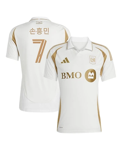Adidas Men's Son Heung-Min White Lafc 2025 Secondary Replica Jersey