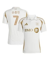 Adidas Men's Son Heung-Min White Lafc 2025 Secondary Replica Jersey