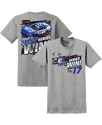 Hendrick Motorsports Team Collection Men's Heather Gray Corey Day 2026 Ag-Pro 300 Race Winner T-Shirt