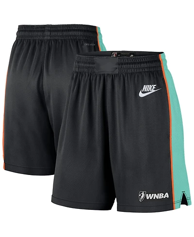 Nike Men's and Women's Black New York Liberty Wnba On Court Victory Origins Edition Shorts