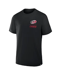 Fanatics Men's Black Carolina Hurricanes Crash The Net Legacy T-Shirt