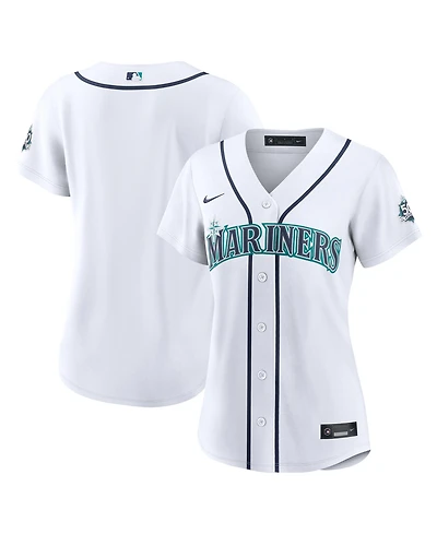 Nike Women's White Seattle Mariners Home 50th Season Stadium Jersey