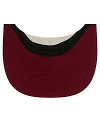 New Era Men's Cream/Burgundy Washington Commanders 2026 Nfl Training Camp Adjustable Visor Hat