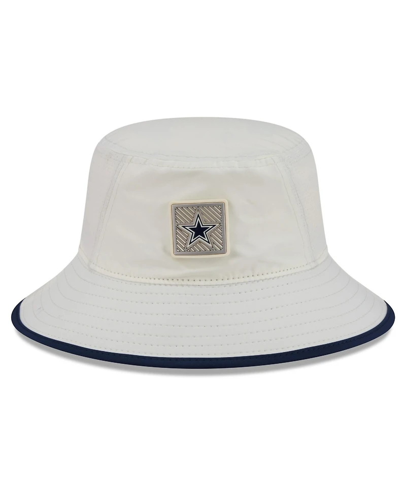New Era Men's Cream Dallas Cowboys 2026 Nfl Training Camp Sport Bucket Hat