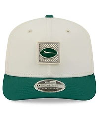 New Era Men's Cream/Green New York Jets 2026 Nfl Training Camp 9SEVENTY Adjustable Hat
