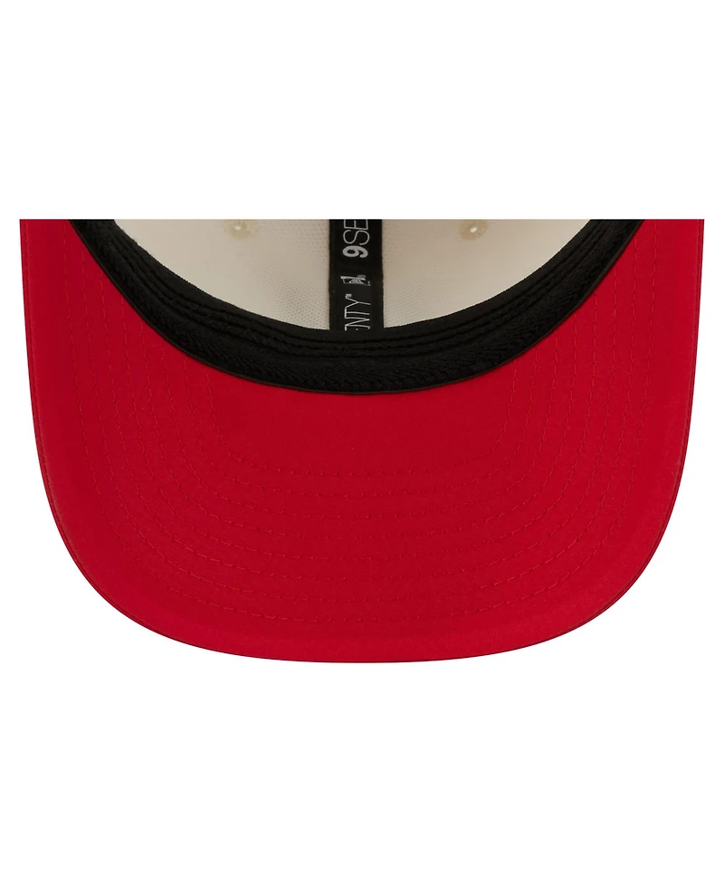New Era Men's Cream/Red Kansas City Chiefs 2026 Nfl Training Camp 9SEVENTY Adjustable Hat