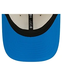 New Era Men's Cream/Blue Detroit Lions 2026 Nfl Training Camp 9FORTY Adjustable Hat