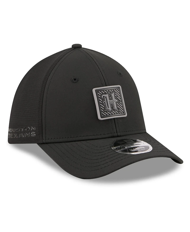 New Era Men's Black Houston Texans 2026 Nfl Training Camp 39THIRTY Flex Hat