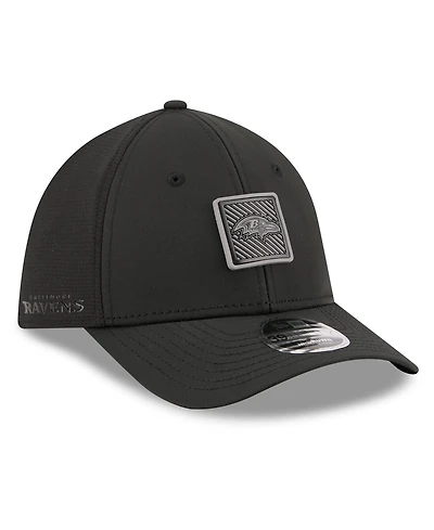 New Era Men's Black Baltimore Ravens 2026 Nfl Training Camp 39THIRTY Flex Hat