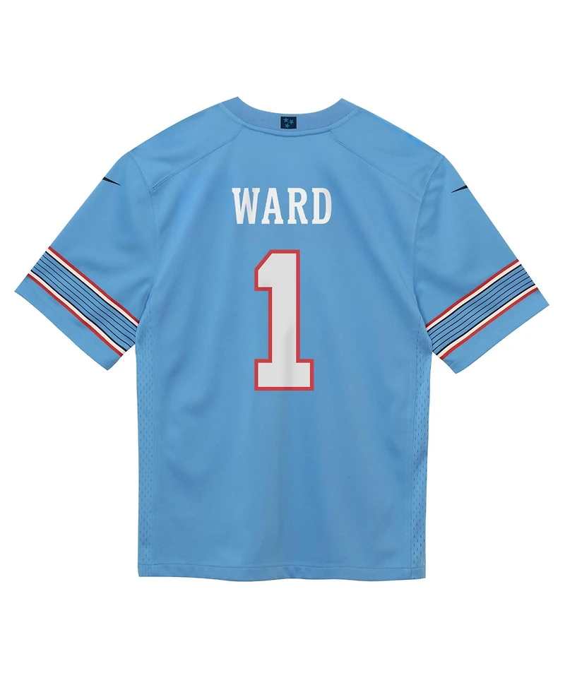 Nike Baby Boys and Girls Cameron Ward Light Blue Tennessee Titans Team Game Jersey