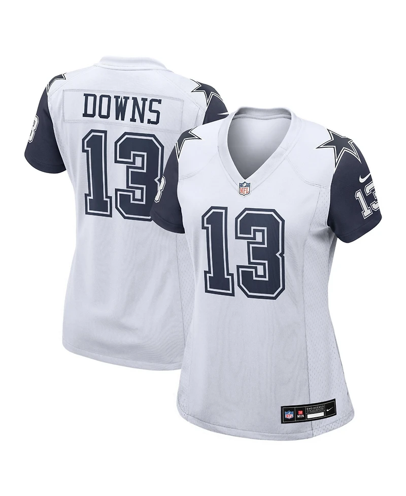 Nike Women's Caleb Downs White Dallas Cowboys Alternate Game Jersey