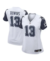 Nike Women's Caleb Downs White Dallas Cowboys Alternate Game Jersey