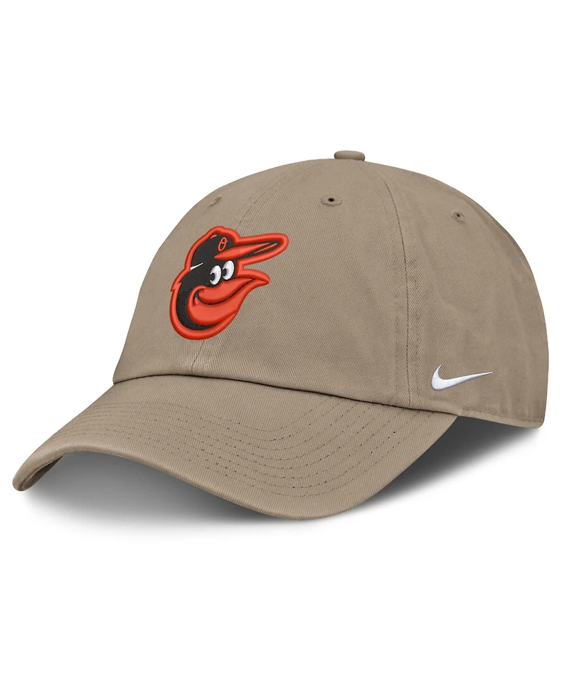 Nike Men's Khaki Baltimore Orioles Celebrating America's 250th Club Adjustable Hat