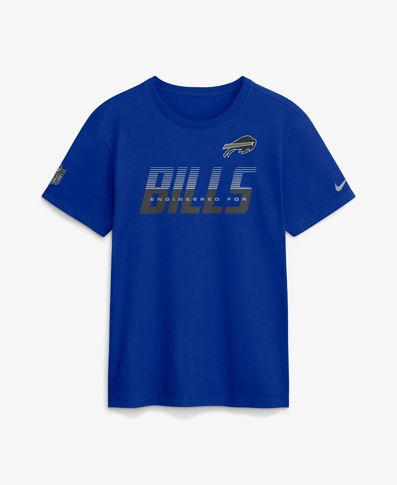 Nike Men's Royal Buffalo Bills Sideline Dri-fit T-Shirt