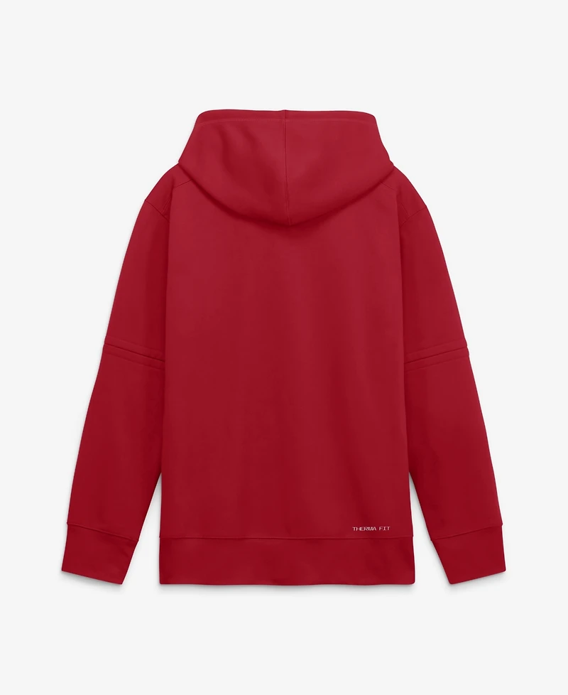 Nike Men's Red Cincinnati Reds Authentic Collection Therma-fit Hoodie