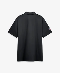 Nike Men's Black Pittsburgh Steelers Sideline Tour Dri-fit Polo Shirt