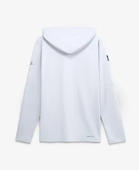 Nike Men's White Cleveland Browns Sideline Dri-fit Long Sleeve Hooded T-Shirt