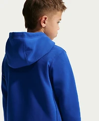Nike Big Boys and Girls Blue Chelsea Club Hoodie