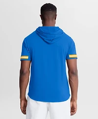 Fanatics Men's Powder Blue Los Angeles Chargers Optimal Play Short Sleeve Hooded T-Shirt