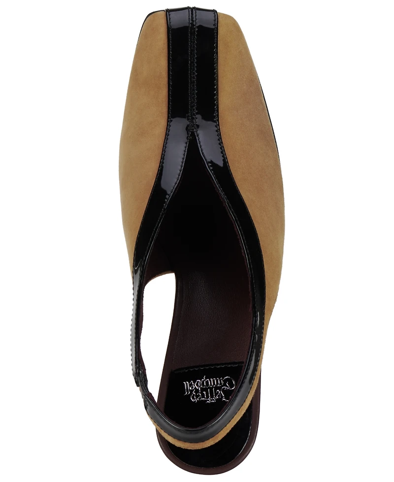 Jeffrey Campbell Women's Means Slingback Square Toe Pumps